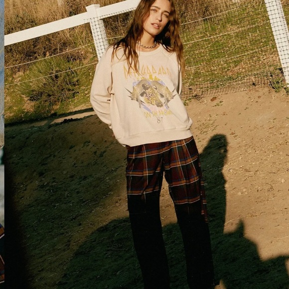 DAYDREAMER Def Leppard Sweatshirt 1987 On The Prowl Revolve New Flaw - Picture 12 of 14